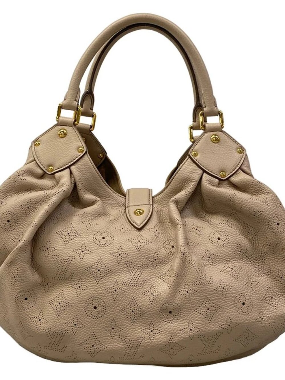LOUIS VUITTON L M93979 Sable Mahina RC5111 Handbag - Picture 3 of 15